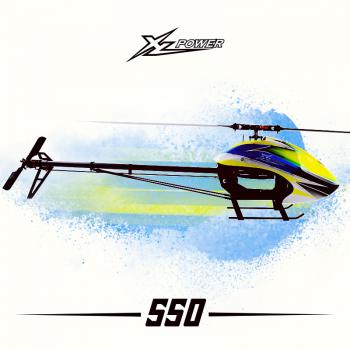 XLPower 550 with Main and Tailblades