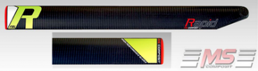 MS COMPOSIT RAPID 380 mm FBL CF Main Blades