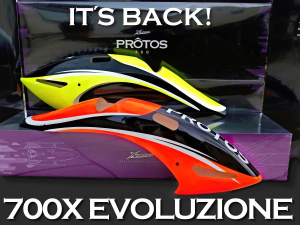 XLPower/MSH Protos 700X Evoluzione - Kit - Leuchtrot