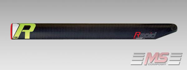 MS COMPOSIT RAPID 700 mm FBL CF Main Blades