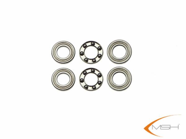 Thrust bearing for thrusted tail