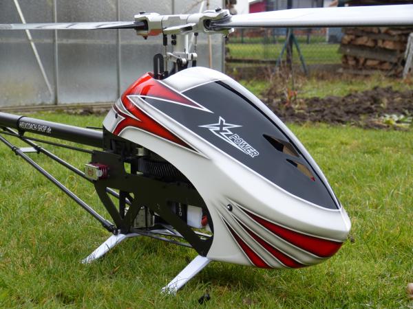 XLpower - Specter 700 World Champion Edition - Kit without blades - White-Red Canopy