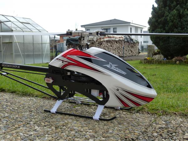 XLpower - Specter 700 World Champion Edition - Kit without blades - White-Red Canopy